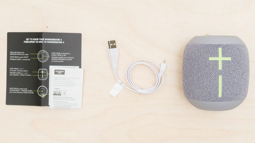 Ultimate Ears WONDERBOOM 3, contenuto della confezione