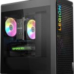 Lenovo Legion Tower 5i Gen 8 (Intel), gli angoli del case sono tutti un po' arrotondati e non troppo appuntiti