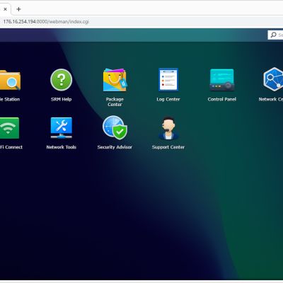 Il Synology WRX560 fornisce anche una buona dose di intelligenza